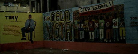 Outra perspectiva do mural