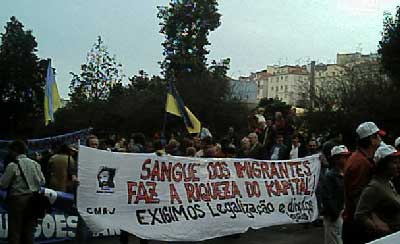 Imigrantes manifestam-se em Lisboa