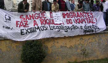 Imigrantes manifestam-se em Lisboa