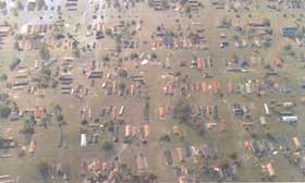 Nova Orleães inundada