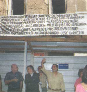 Manifestação sede PIDE