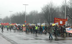 Manifestaçao organizada pela Karzar