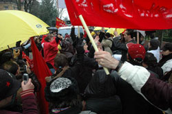 Manifestaçao organizada pela Karzar