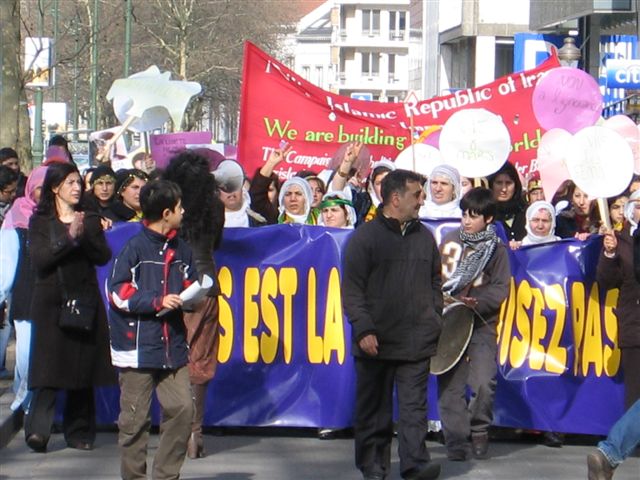 8 de Março em Bruxelas