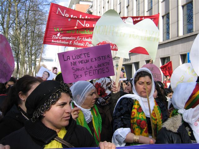 8 de Março em Bruxelas