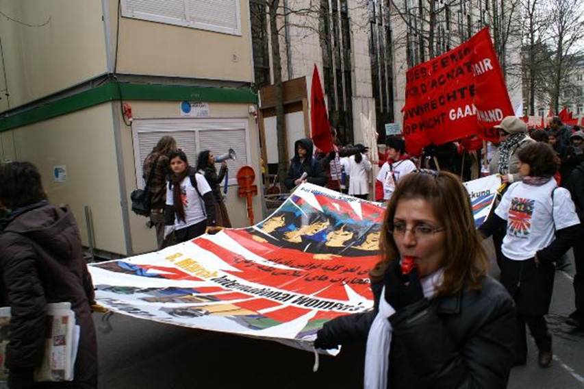 8 de Março em Bruxelas