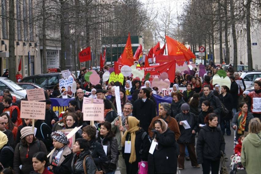 8 de Março em Bruxelas
