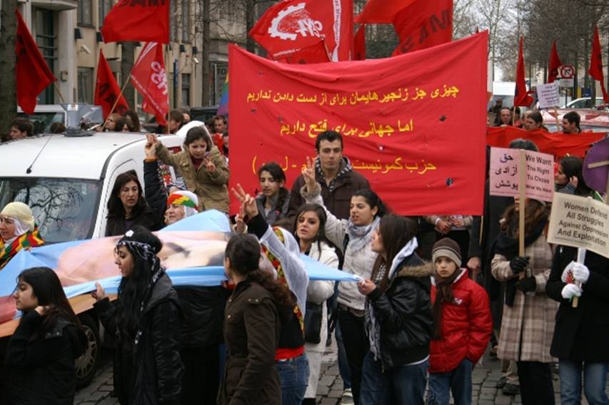 8 de Março em Bruxelas