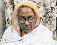 Novera Khatun, mãe do camarada Tutul