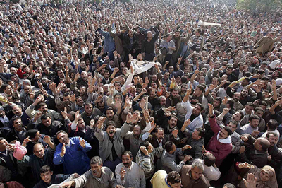 Protestos no Egipto