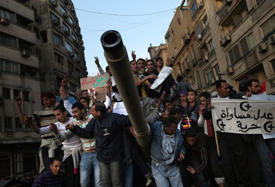 Protestos no Egipto