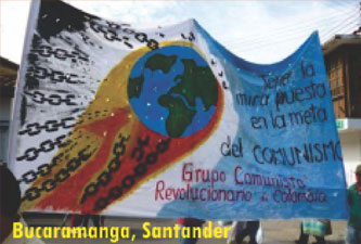 1º de Maio de 2012 na Colômbia — Bucaramanga, Santander