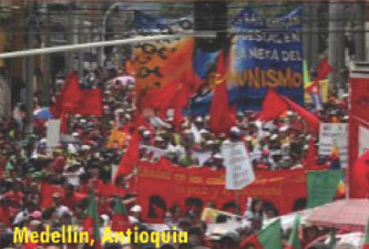 1º de Maio de 2012 na Colômbia — Medellin, Antioquia