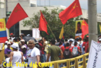 1º de Maio de 2012 na Colômbia — Cali, Valle del Cauca