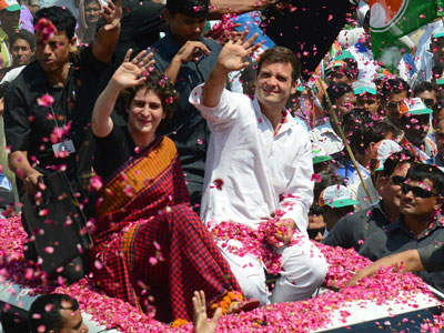 Rahul e Priyanka Gandhi