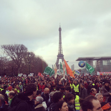 Manifestações contra as alterações climáticas, Paris, 12 de dezembro de 2015