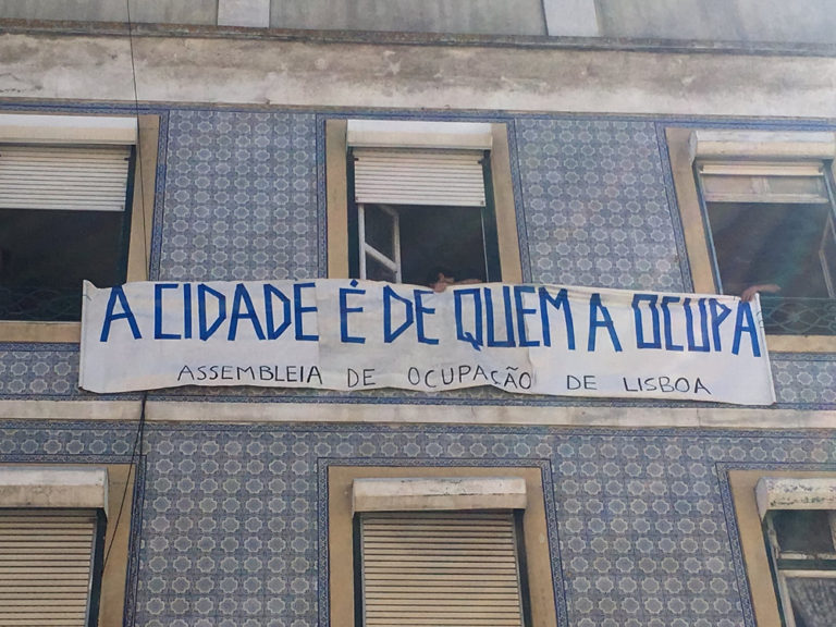 Edifício ocupado de Arroios