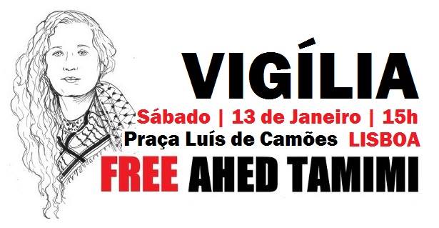 Vigília Ahed Tamimi