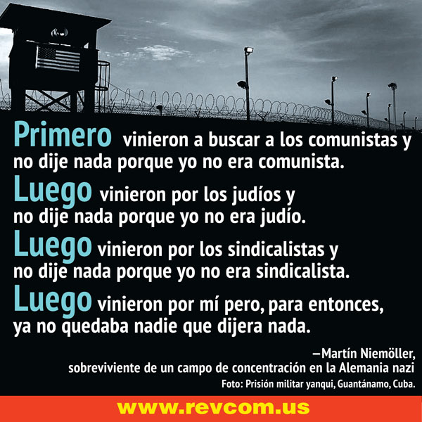 Primeiro vieram buscar os comunistas