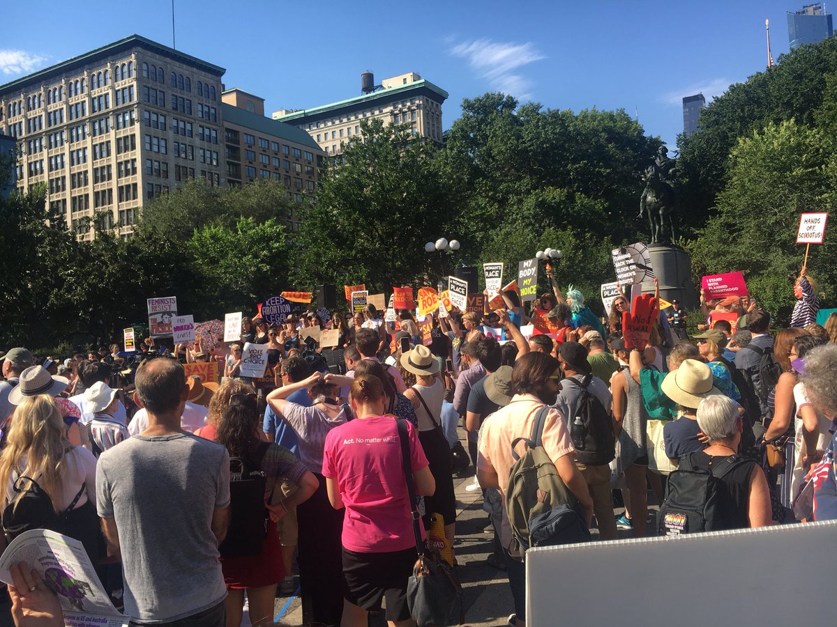 Manifestantes concentraram-se na Union Square