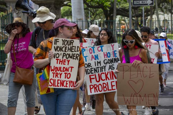 Dia Internacional da Mulher 2025, Honolulu