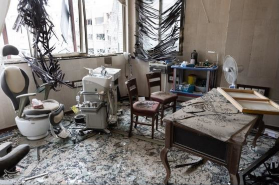 Um quarto no Hospital Gandhi em Teerão